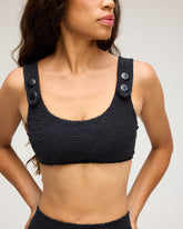 Georgia Bikini Top - Sunray Black