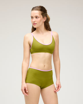 Maggie Bikini Top - Avo (Boucle)