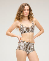 Maggie Bikini Top - Curly Currents