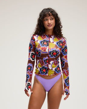 Sila Top - Anemone (Soft Tricot)