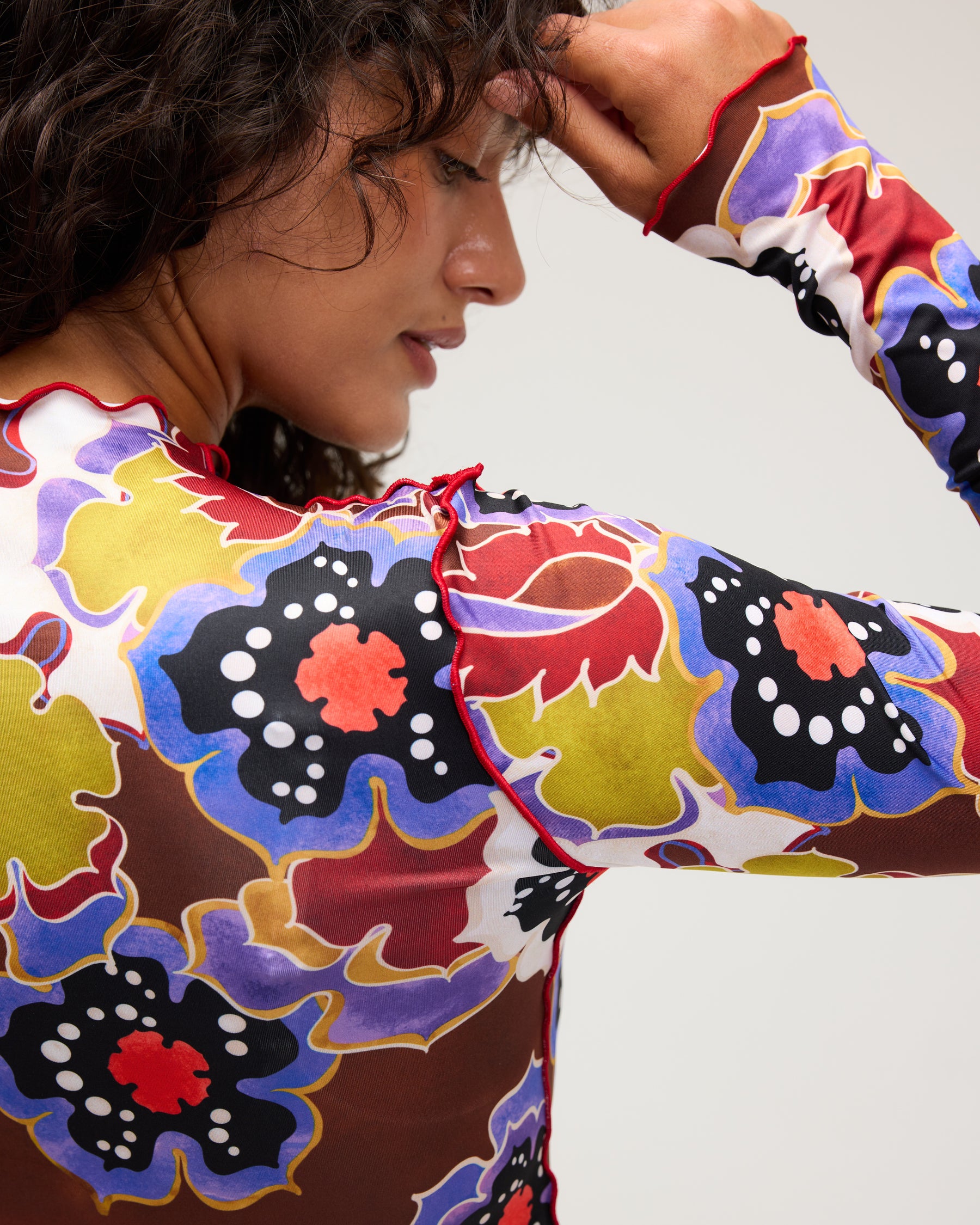 Sila Top - Anemone (Soft Tricot)