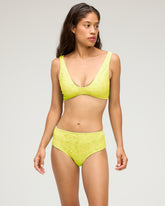 Brasilia Bikini Top - Disco Glow