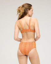 Brasilia High Waist Bikini Bottom - Petra Salmonado