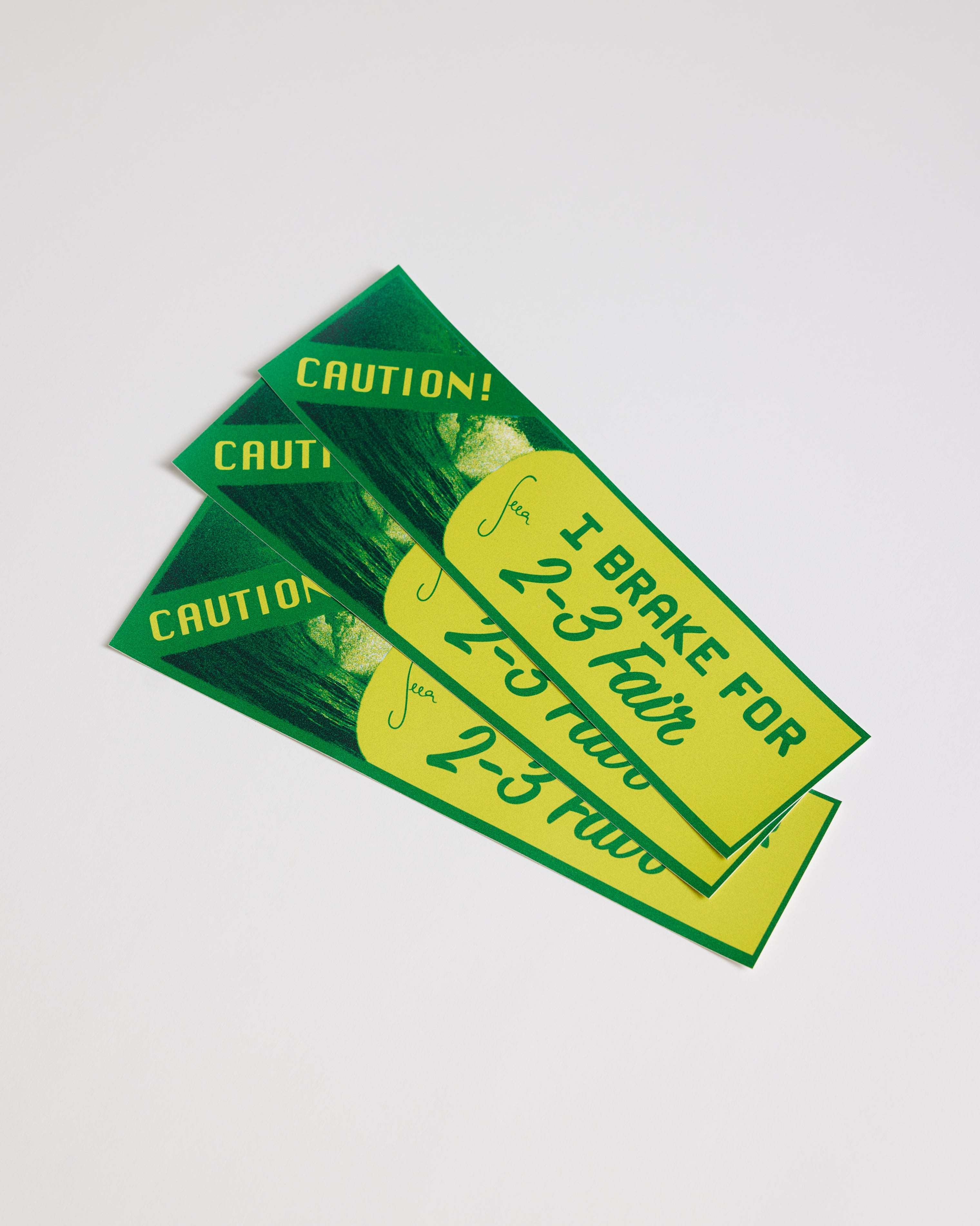 Bumper Sticker - 2-3 Fair