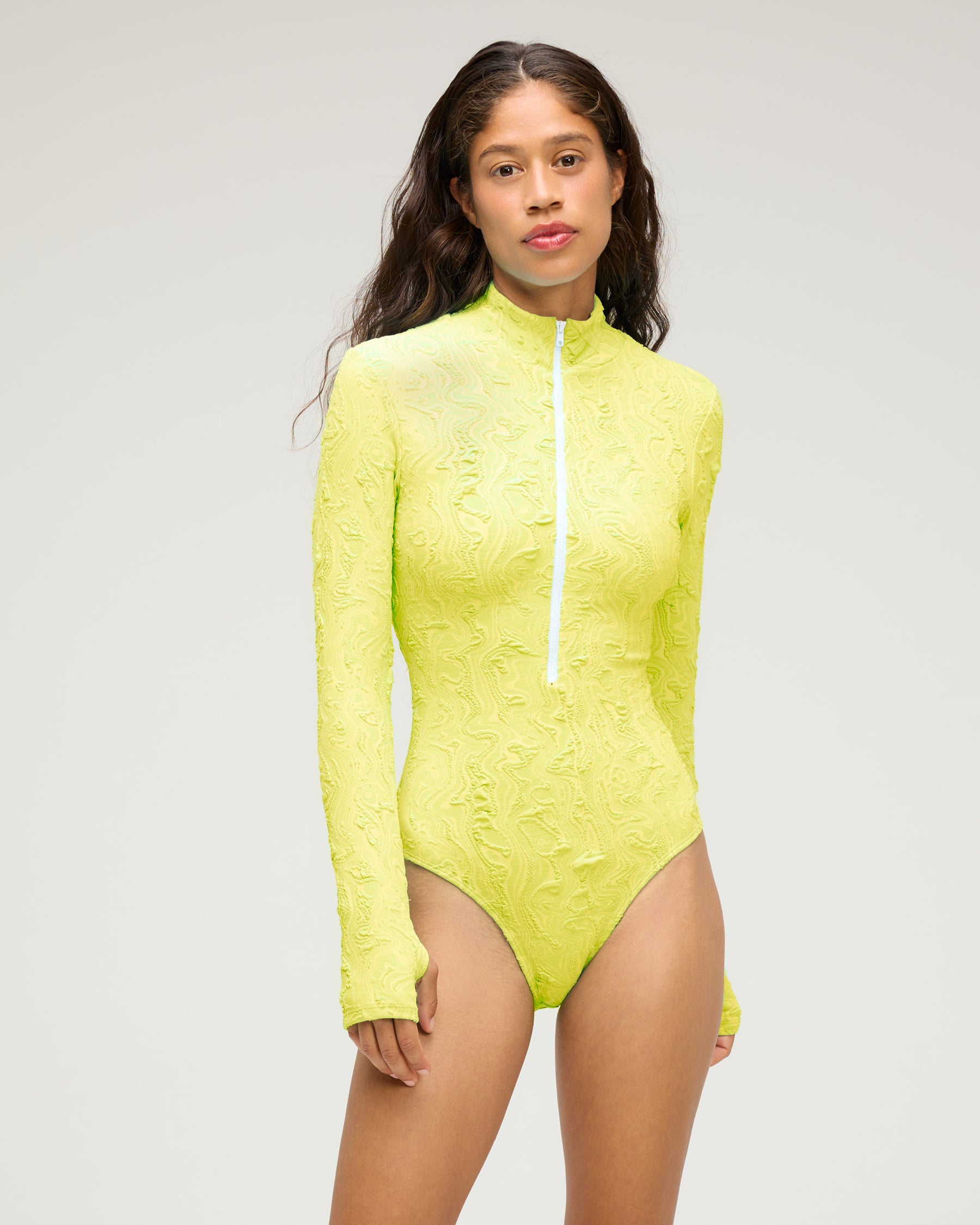 Caroline Surf Suit - Disco Glow