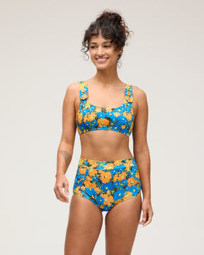 Georgia High Waist Bikini Bottom - Seabloom