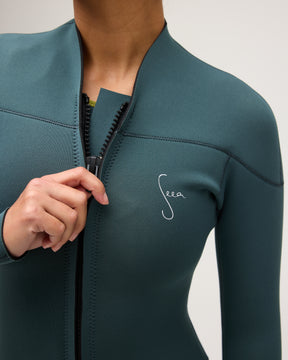 Haze 2mm Jacket - Emerald Seas