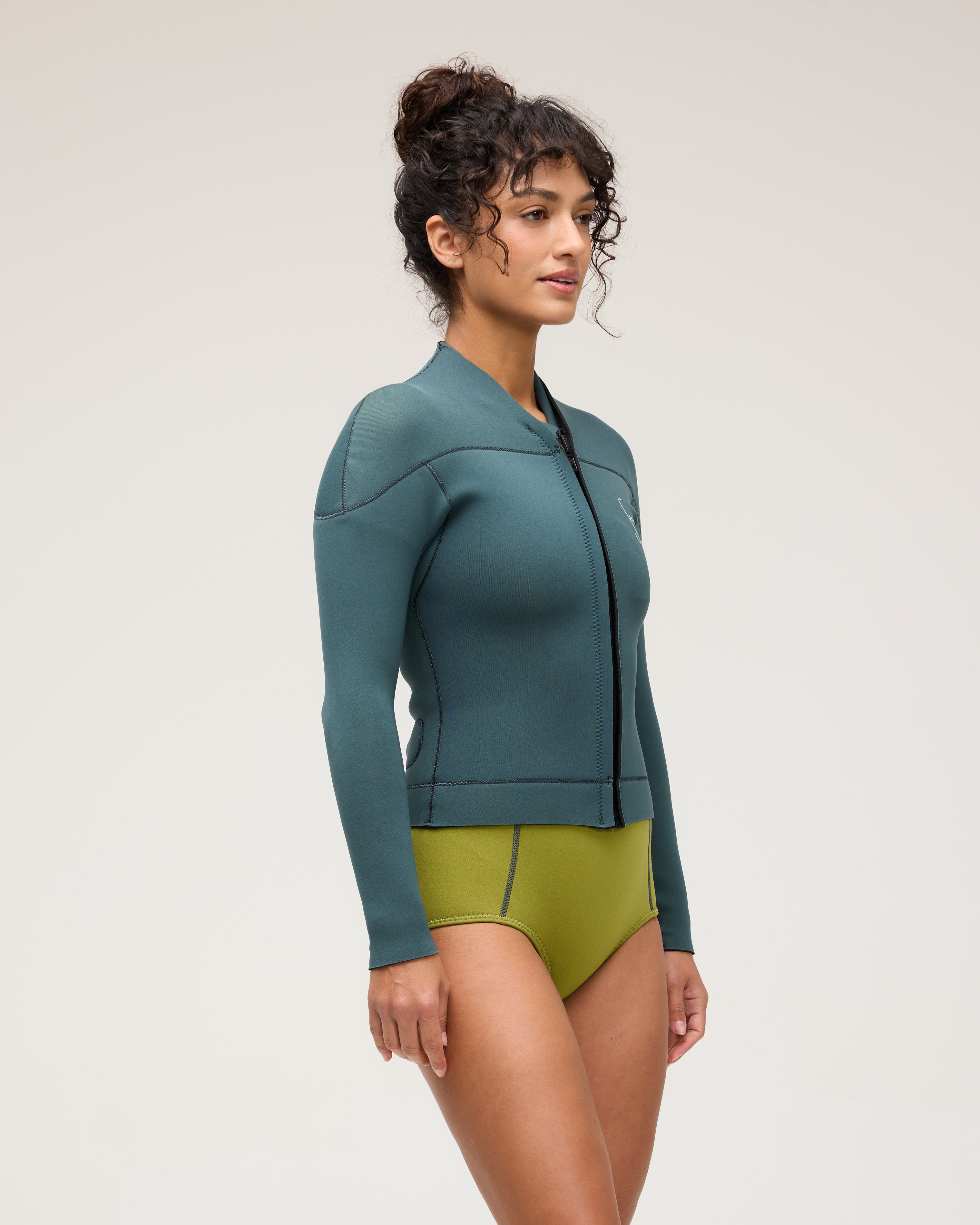 Haze 2mm Jacket - Emerald Seas