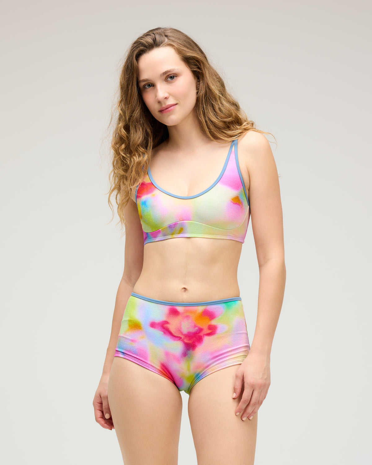 Maggie Bikini Top - Floral Haze