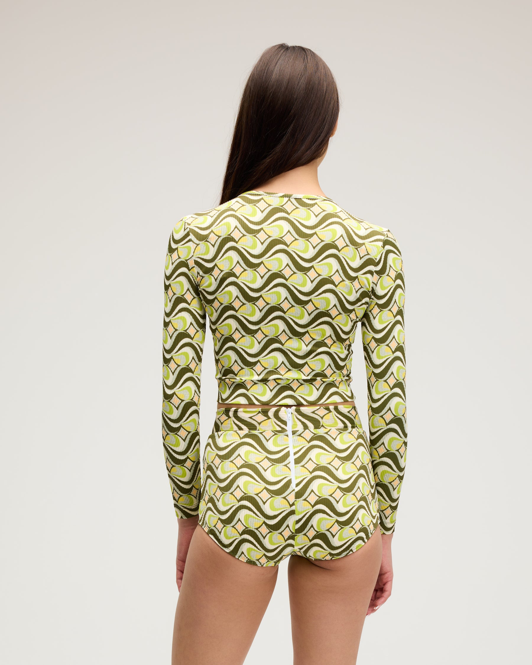 Palomar Crop Top Rashguard - Groove