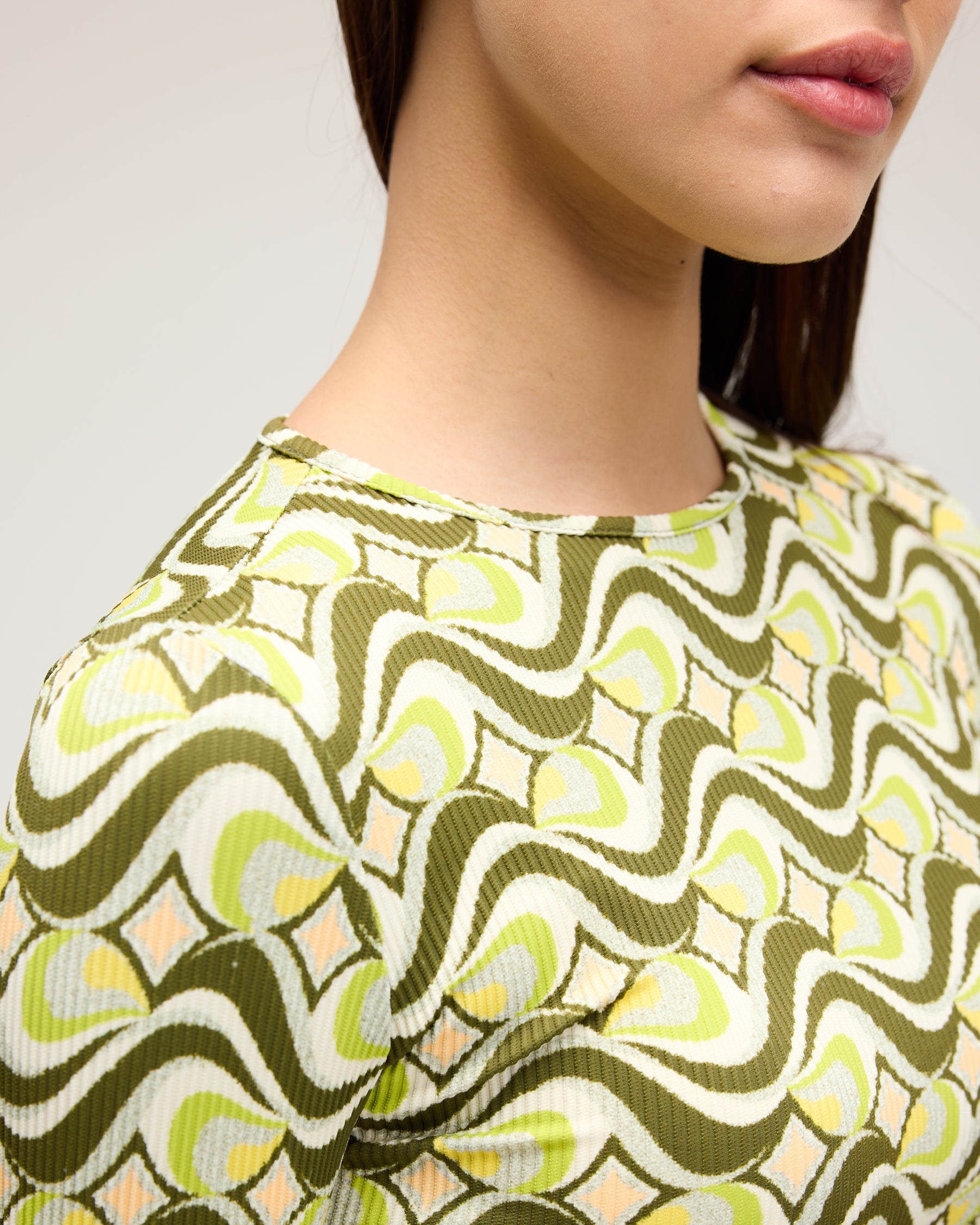 Palomar Crop Top Rashguard - Groove