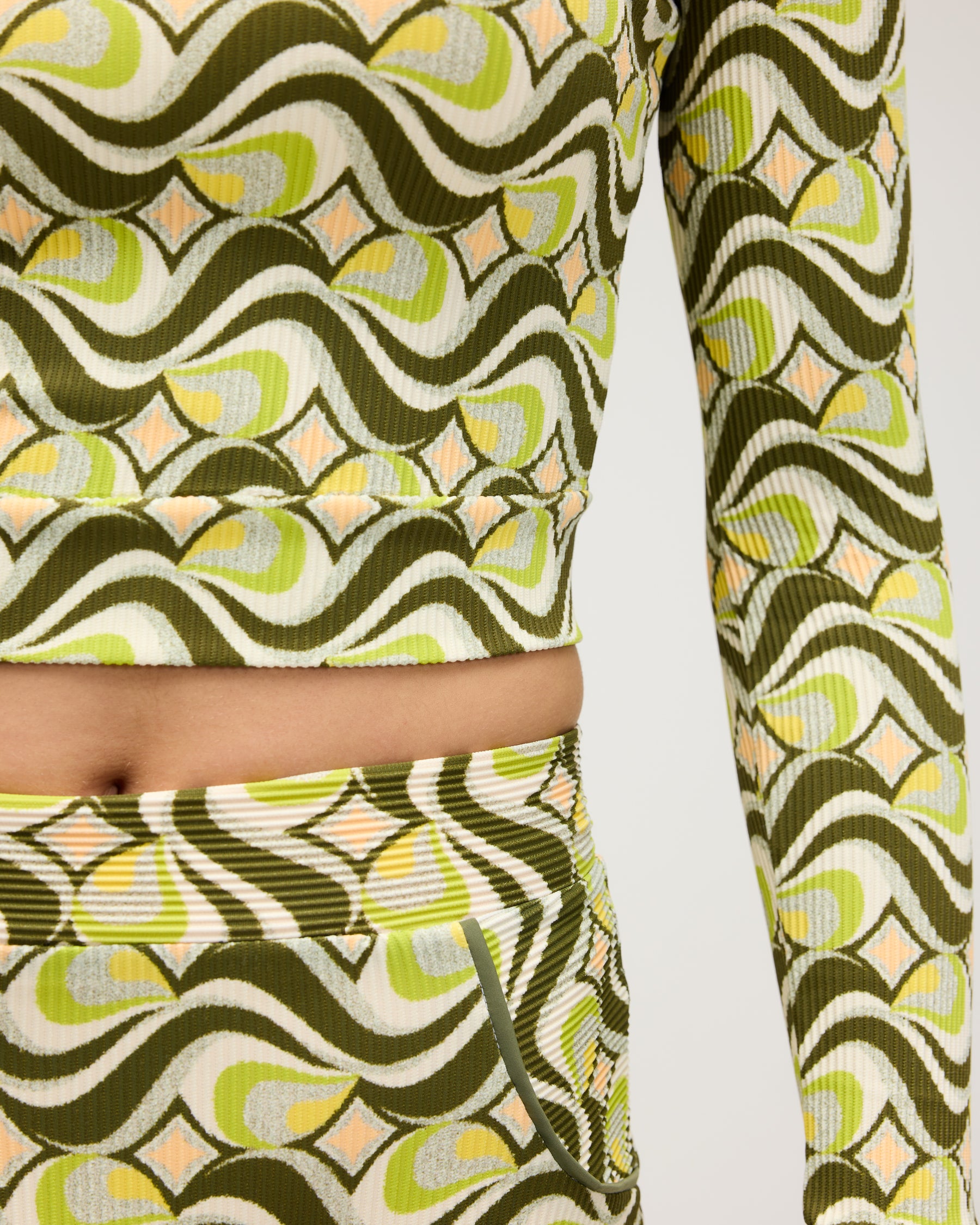 Palomar Crop Top Rashguard - Groove