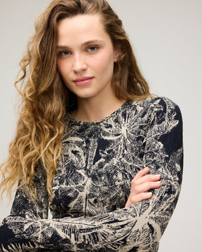 Palomar Crop Top Rashguard - Madeira