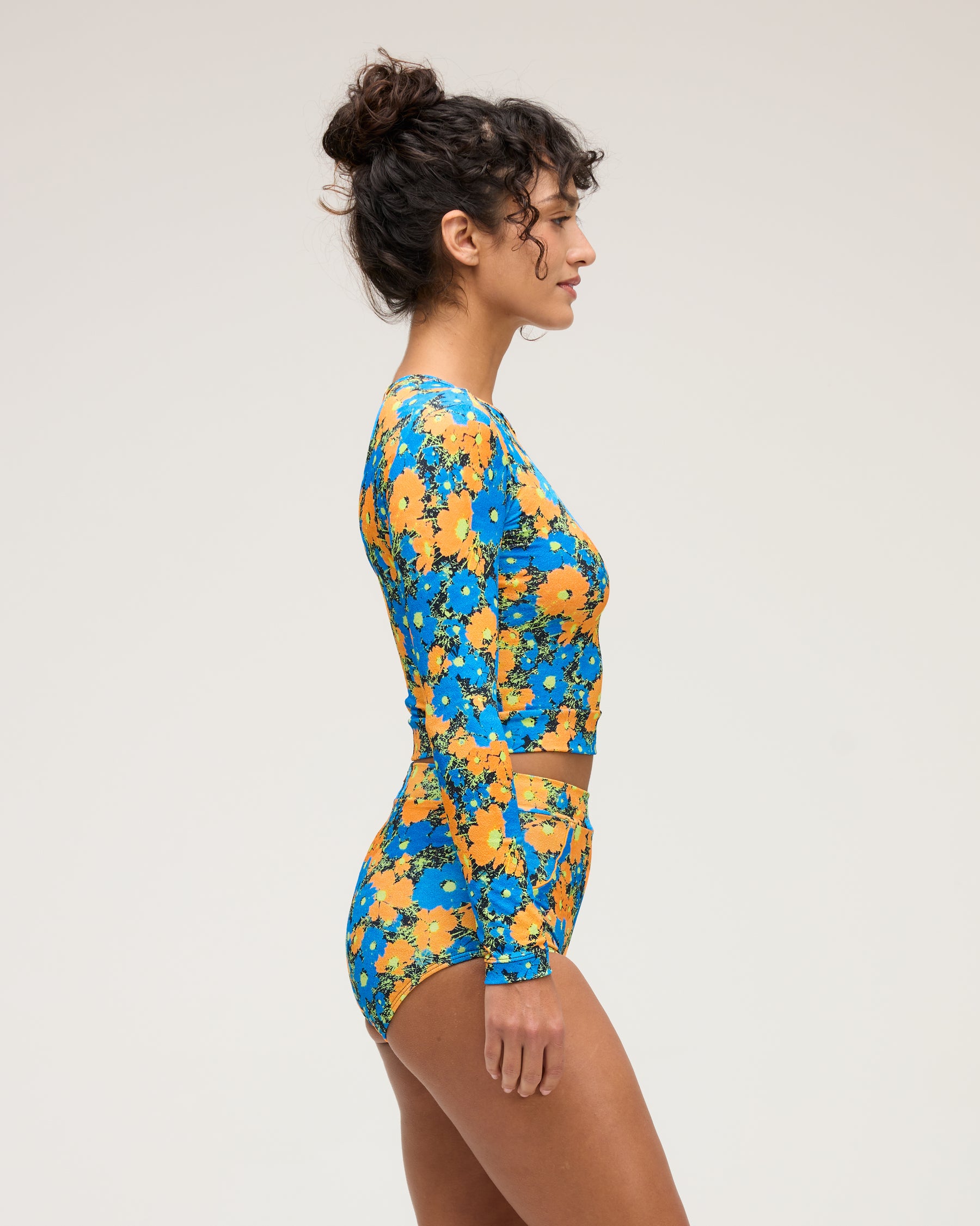 Palomar Crop Top Rashguard - Seabloom