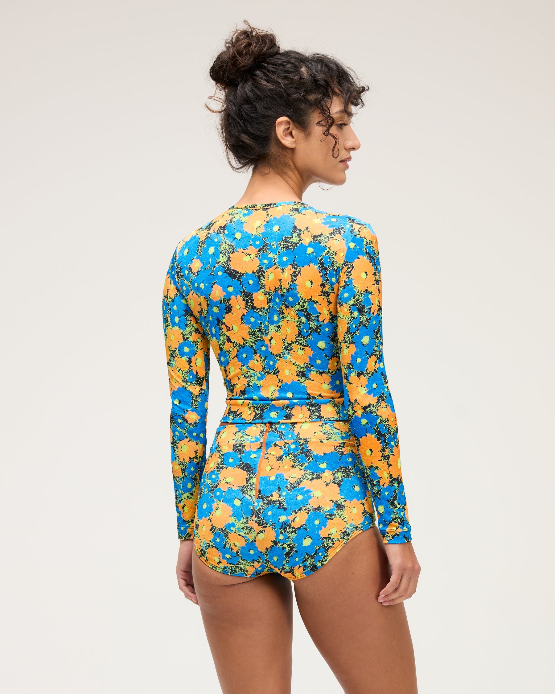 Palomar Crop Top Rashguard - Seabloom