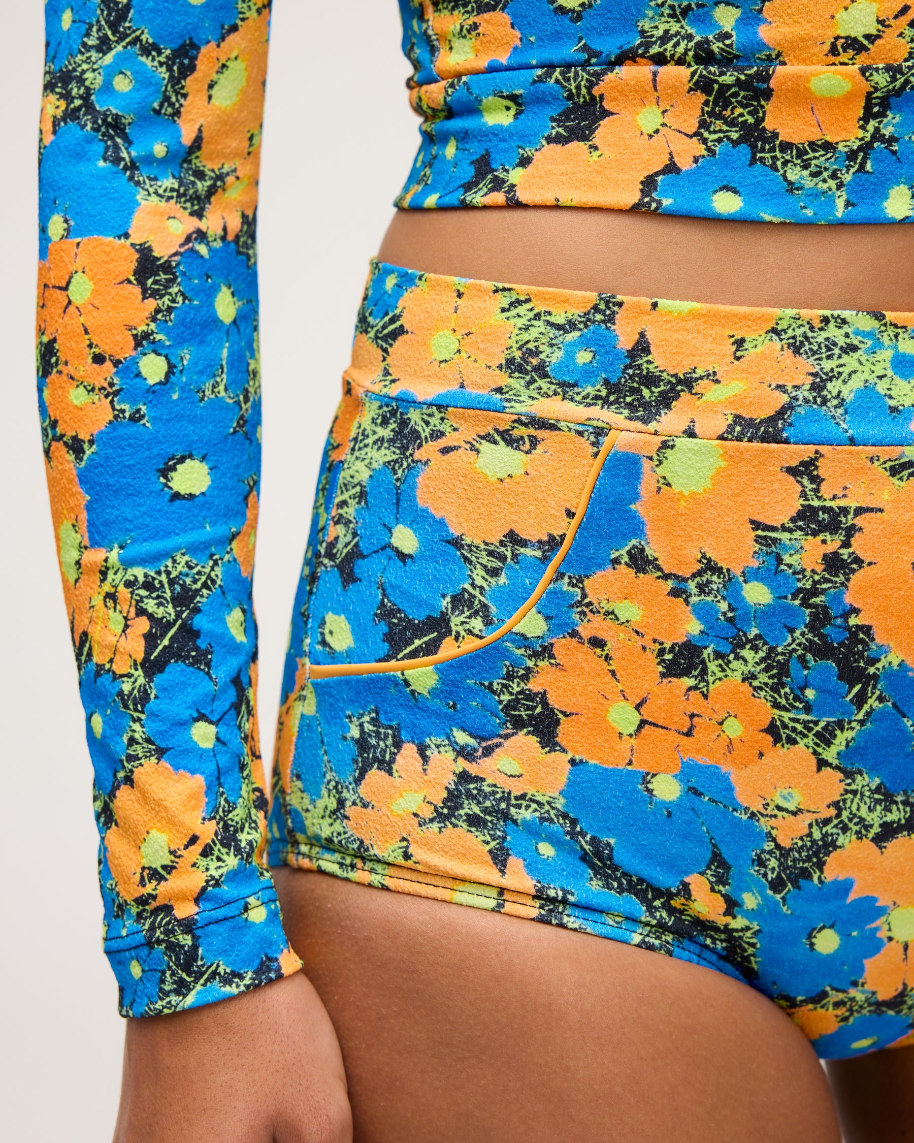 Georgia High Waist Bikini Bottom - Seabloom