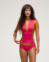 Reina Surf Top - Berry Bronze