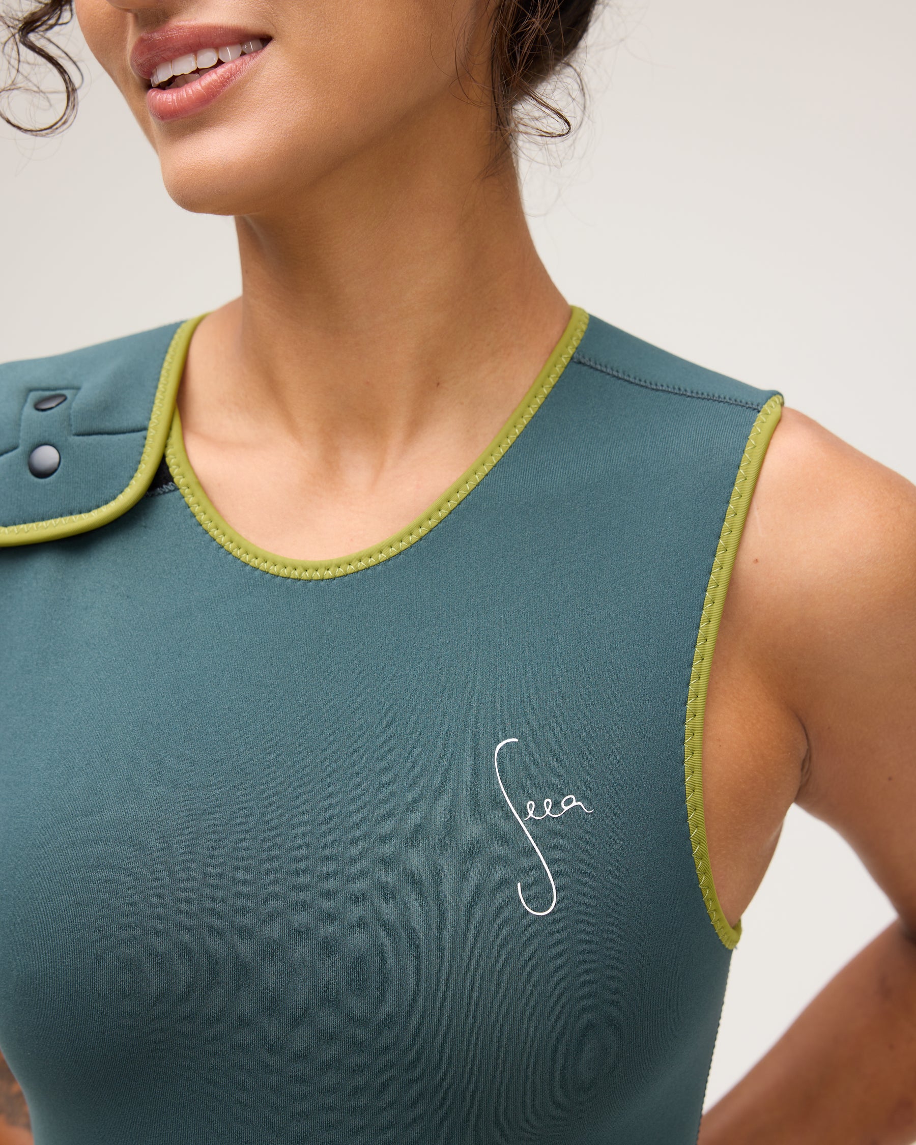 Sydney 2mm Yulex Long Jane - Emerald Seas