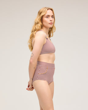Georgia High Waist Bikini Bottom - Coco Dora