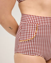 Georgia High Waist Bikini Bottom - Coco Dora