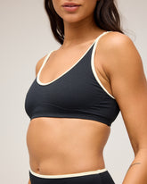 Maggie Bikini Top - Black