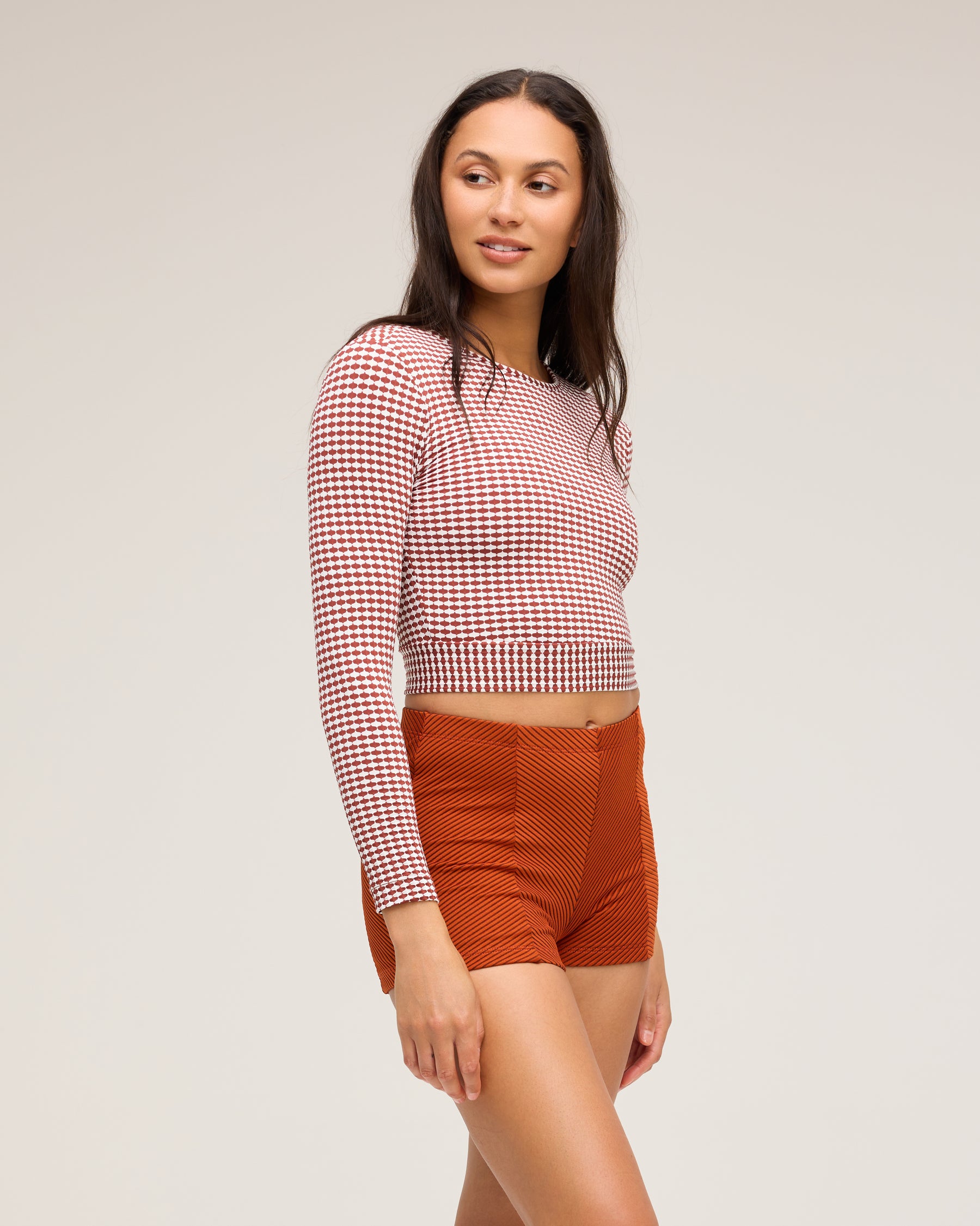 Palomar Crop Top Rashguard - Coco Dora