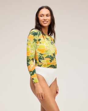 Palomar Crop Top Rashguard - Zest