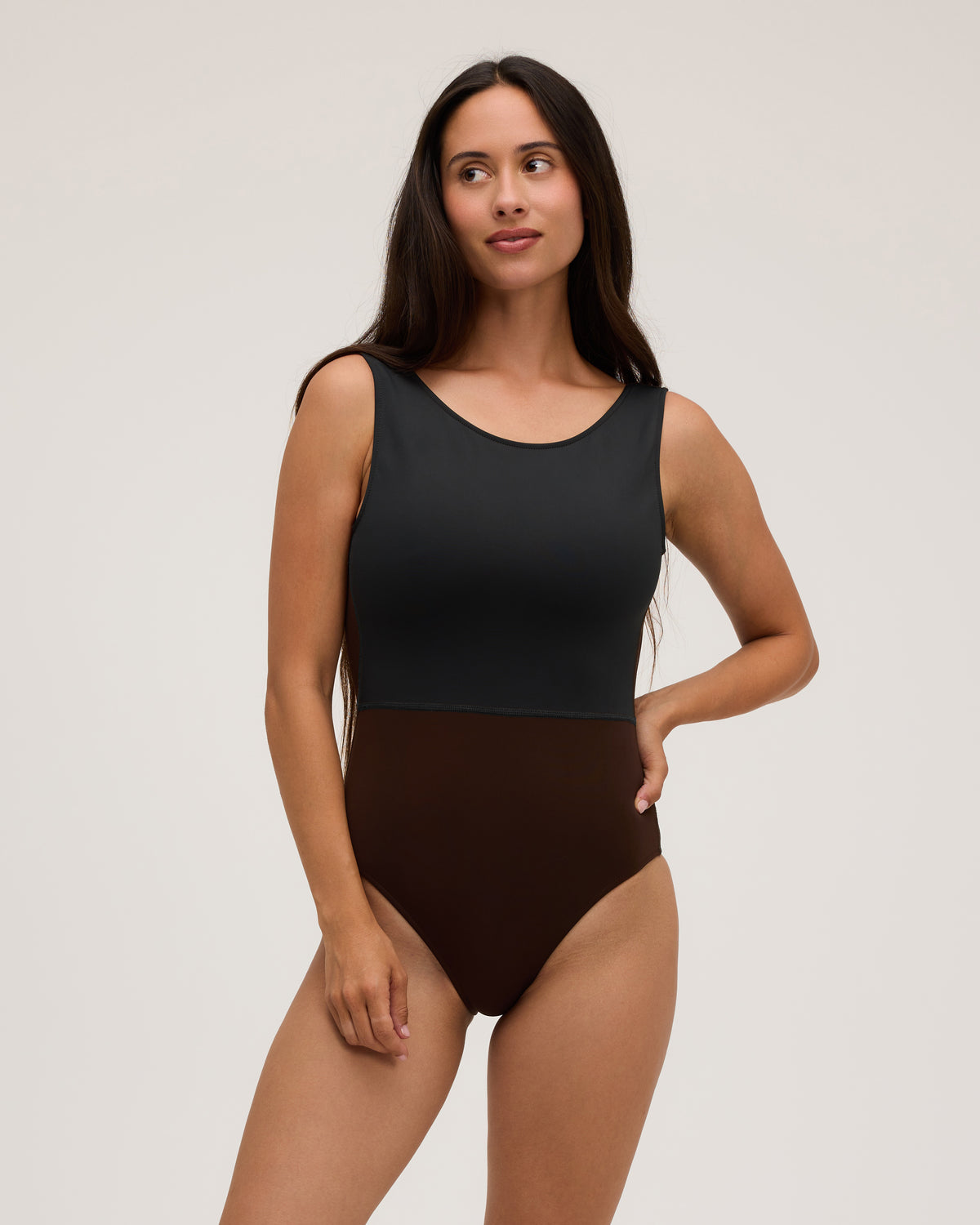 Pacific One Piece - Black/Cappuccino (RC-Skin)