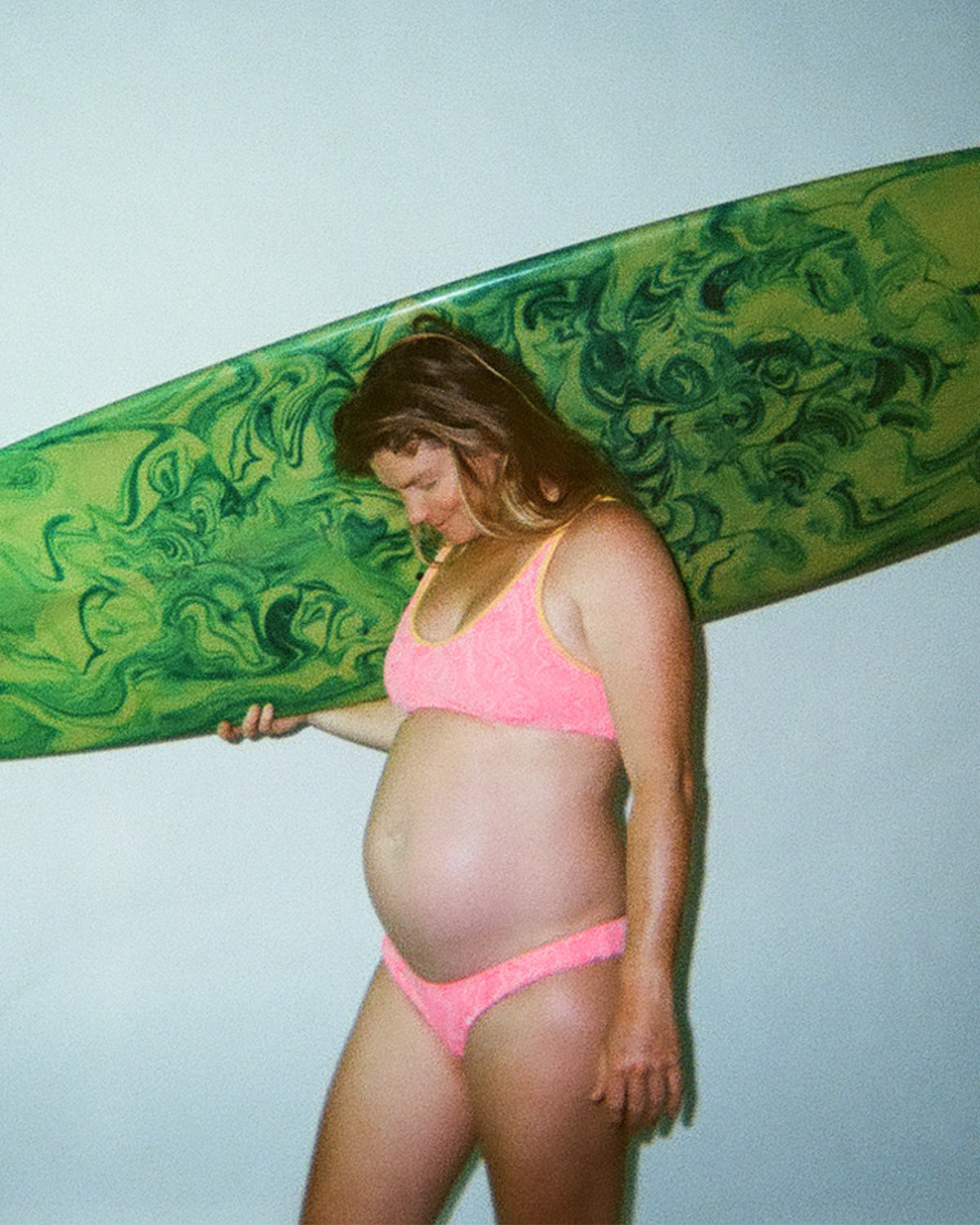 Fonda Bikini Bottom - Pink Glow