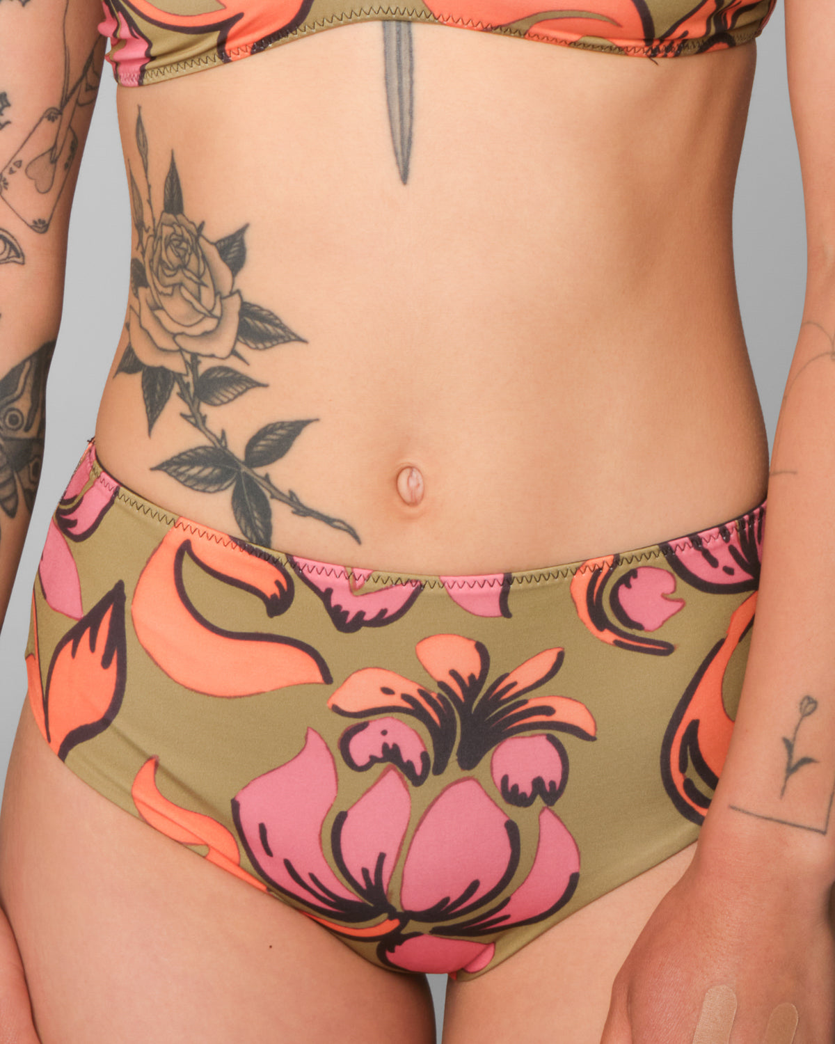 Brasilia Reversible Bikini Bottom - Freya - Seea