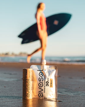 Avasol barrier stick SPF 50 mineral sunscreen surf skincare