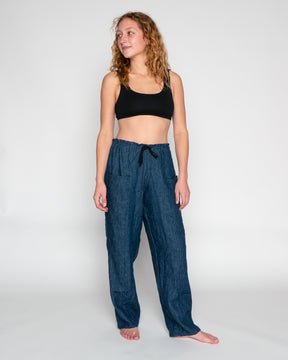 Aura Pant - Hemp Denim