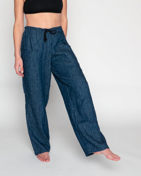 Aura Pant - Hemp Denim