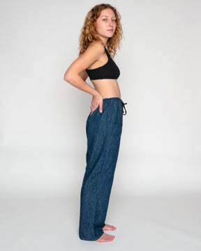 Aura Pant - Hemp Denim