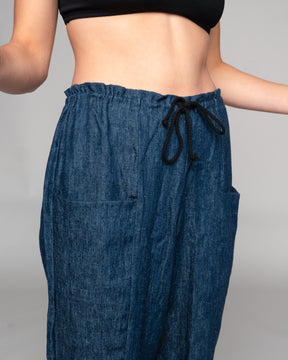 Aura Pant - Hemp Denim