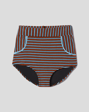 Georgia High Waist Bikini Bottom - Miles