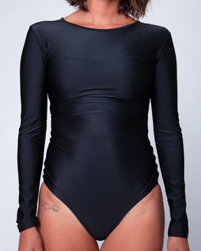 【当店一番人気】 Hermosa Seea - Black - Piece One 水着・ラッシュガード