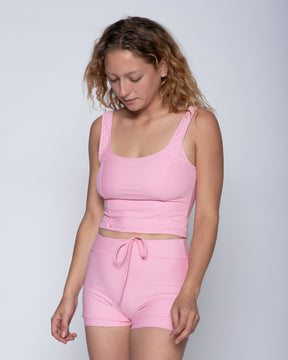 Maisie Swim Tank - Pink