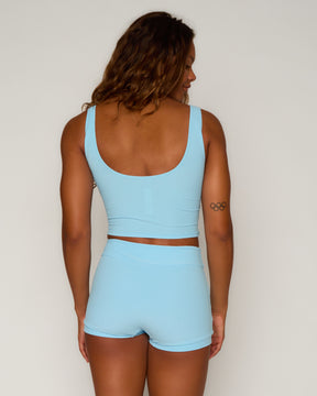 Maisie Swim Tank - Celeste