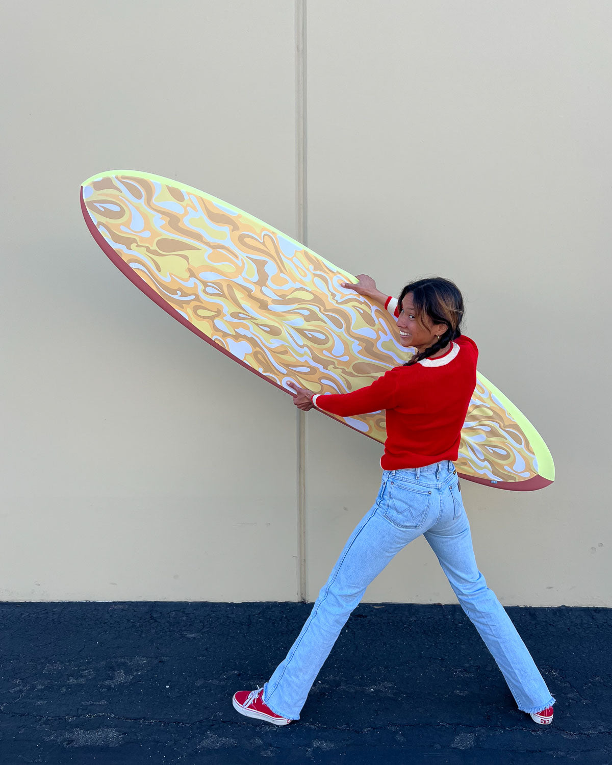 Mid-Length Surfboard Cover - Solaris