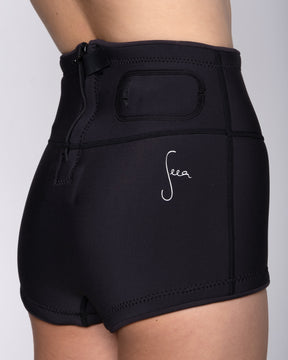 Palisades 2mm Yulex Shorts - Black