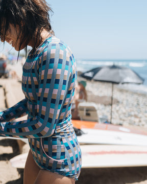 Palomar Crop Top Rashguard - Antibes
