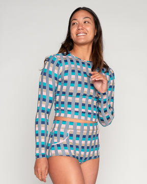 Palomar Crop Top Rashguard - Antibes