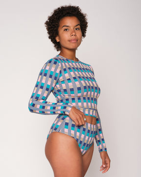 Palomar Crop Top Rashguard - Antibes