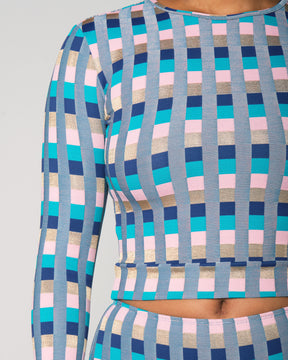 Palomar Crop Top Rashguard - Antibes