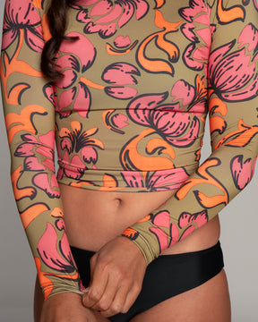 Palomar Crop Top Rashguard - Freya