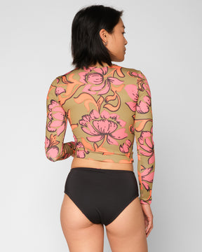 Palomar Crop Top Rashguard - Freya