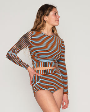 Palomar Crop Top Rashguard - Miles