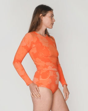 Palomar Crop Top Rashguard - Squeeze