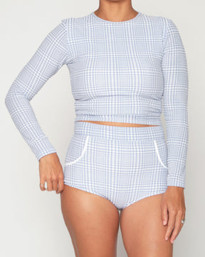 Georgia High Waist Bikini Bottom - Meadow